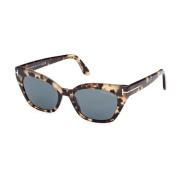 Tom Ford Stiliga svarta solglasögon Brown, Unisex