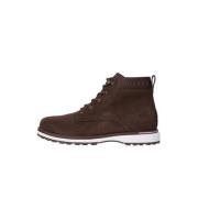 Tommy Hilfiger Suede Outdoor Boot Brown, Herr