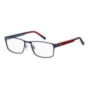 Tommy Hilfiger Blå Palladium Glasögonbågar TH 2146 Blue, Unisex