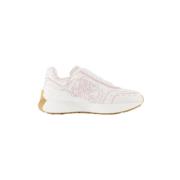 Alexander McQueen Laeder sneakers White, Dam