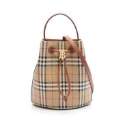 Burberry Vintage Pre-owned Laeder handvskor Beige, Dam