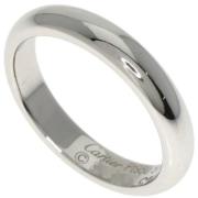 Cartier Vintage Pre-owned Platina ringar Gray, Dam