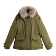 Woolrich Stiliga Vinterrockar Green, Dam