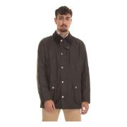 Barbour Kort Harrington jacka med sammet krage Green, Herr