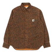 Carhartt Wip Leo Camo Skjorta Brown, Dam