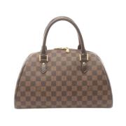 Louis Vuitton Vintage Pre-owned Canvas handvskor Brown, Dam