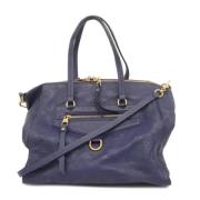 Louis Vuitton Vintage Pre-owned Tyg louis-vuitton-vskor Purple, Dam