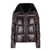 Save The Duck Quilted Jacket Brown, Dam