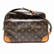 Louis Vuitton Vintage Pre-owned Canvas axelremsvskor Brown, Dam