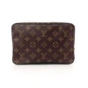 Louis Vuitton Vintage Pre-owned Tyg louis-vuitton-vskor Brown, Dam