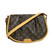 Louis Vuitton Vintage Pre-owned Tyg louis-vuitton-vskor Brown, Dam