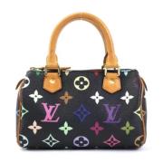 Louis Vuitton Vintage Pre-owned Tyg handvskor Black, Dam