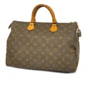 Louis Vuitton Vintage Pre-owned Tyg louis-vuitton-vskor Brown, Dam