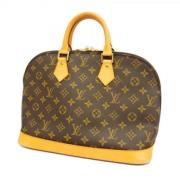 Louis Vuitton Vintage Pre-owned Tyg handvskor Brown, Dam