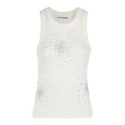 DES Phemmes Klassisk Tanktopp White, Dam