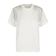 DES Phemmes Kallfärgad T-shirt White, Dam