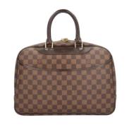 Louis Vuitton Vintage Pre-owned Canvas louis-vuitton-vskor Brown, Dam