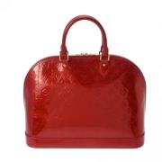 Louis Vuitton Vintage Pre-owned Tyg louis-vuitton-vskor Red, Dam