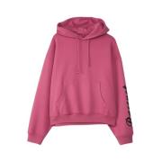 Rassvet Miami Hoodie Stickad för Män Pink, Herr