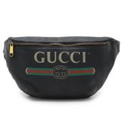 Gucci Vintage Pre-owned Laeder gucci-vskor Black, Herr