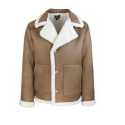 A.p.c. Bruna Kappor Minimalistisk Stil Kollektion Brown, Herr