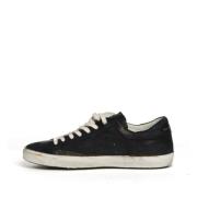 Philippe Model Svarta lädersneakers Aw24 Black, Herr