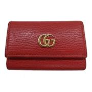 Gucci Vintage Pre-owned Laeder nyckelhllare Red, Dam