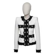 Balmain Pre-owned Pre-owned Tyg ytterklder Black, Dam