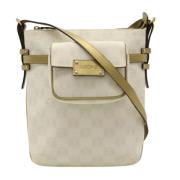 Loewe Pre-owned Pre-owned Canvas axelremsvskor White, Dam