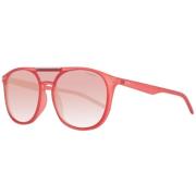 Polaroid Röda Unisex Solglasögon Acetatram Red, Unisex