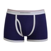 Dolce & Gabbana Klassiska Boxer Briefs Underkläder Blå Vit Multicolor,...