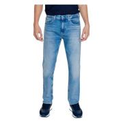 Tommy Jeans Blå Bomull-Lycra Herr Jeans Blue, Herr