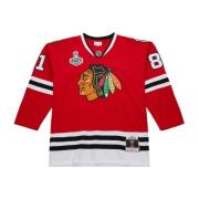 Mitchell & Ness Chris Chelios Blackhawks Tröja 1991/92 Red, Herr