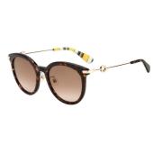 Kate Spade Brun Acetat Solglasögon för Kvinnor Brown, Dam