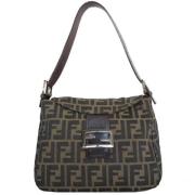 Fendi Vintage Pre-owned Canvas fendi-vskor Brown, Dam