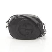 Gucci Vintage Pre-owned Laeder axelremsvskor Black, Dam