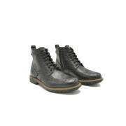 Clarks Brun läder vinter ankel boot Westcombe Black, Herr