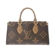 Louis Vuitton Vintage Pre-owned Canvas handvskor Brown, Dam