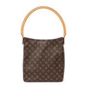 Louis Vuitton Vintage Pre-owned Canvas handvskor Brown, Dam