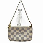 Louis Vuitton Vintage Pre-owned Tyg handvskor White, Dam