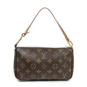 Louis Vuitton Vintage Pre-owned Canvas louis-vuitton-vskor Brown, Dam