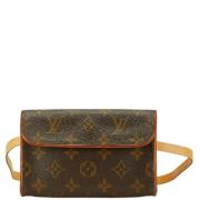 Louis Vuitton Vintage Pre-owned Canvas louis-vuitton-vskor Brown, Dam