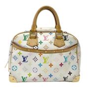 Louis Vuitton Vintage Pre-owned Tyg handvskor White, Dam