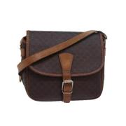 Celine Vintage Pre-owned Canvas celine-vskor Brown, Dam