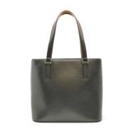 Louis Vuitton Vintage Pre-owned Laeder axelremsvskor Black, Dam