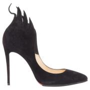 Christian Louboutin Pre-owned Pre-owned Mocka klackskor Black, Dam