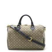 Louis Vuitton Vintage Pre-owned Canvas handvskor Beige, Dam