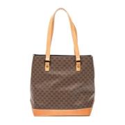 Celine Vintage Pre-owned Canvas celine-vskor Brown, Dam