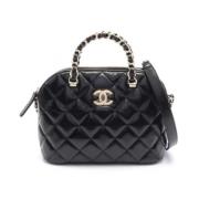 Chanel Vintage Pre-owned Laeder handvskor Black, Dam