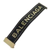 Balenciaga Vintage Pre-owned Laeder armband Black, Dam